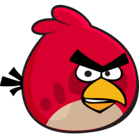Красная птица из Angry Birds