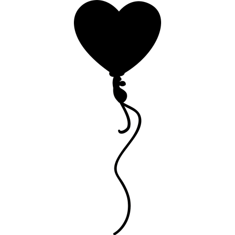 Воздушный шар в виде сердца