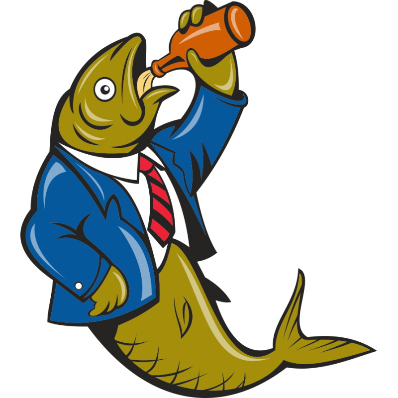 Рыба пьет пиво. Рыба в смокинге. Рыба в деловом костюме. Человек с рыбой мультяшно. Селедка мультяшная.