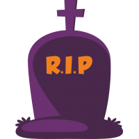 Фиолетовое надгробие