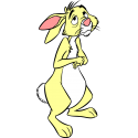 Кролик из мультфильма "Новые приключения Винни-Пуха"