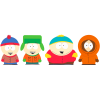 Южный Парк (Стэн, Кайл, Картмен, Кенни) South Park