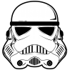 Шлем Имперского Штурмовика (Stormtrooper) Звездные Войны (Star Wars)