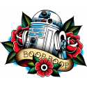 Р2Д2 из Звёздных Войн Тату Стиль R2D2 Star Wars Tattoo Style